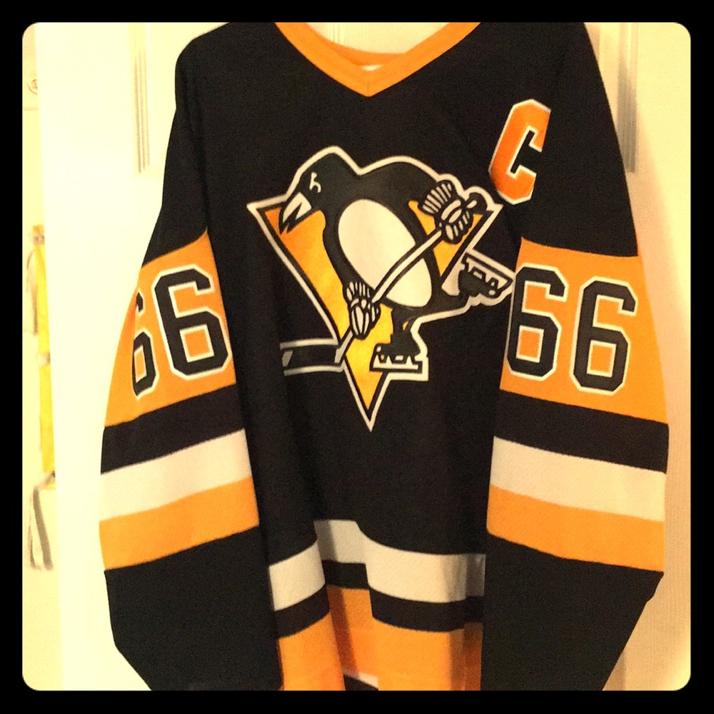 Mario Lemieux Pittsburgh Penguin Jersey by CCM